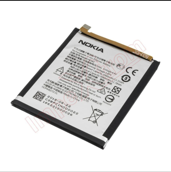 Nokia HE342 Battery for Nokia 6.1 Plus - 3000 mAh